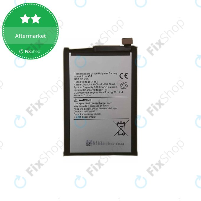 Batteria per Tecno Spark 10, BL-49ST, 5000mAh