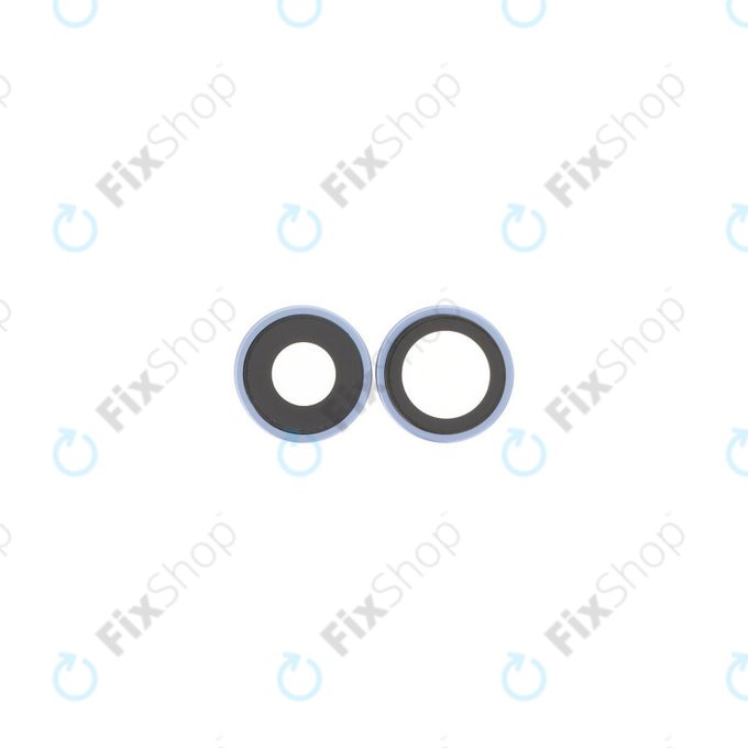 Lente fotocamera posteriore con frame 2 pz per iPhone 17, Mist Blue
