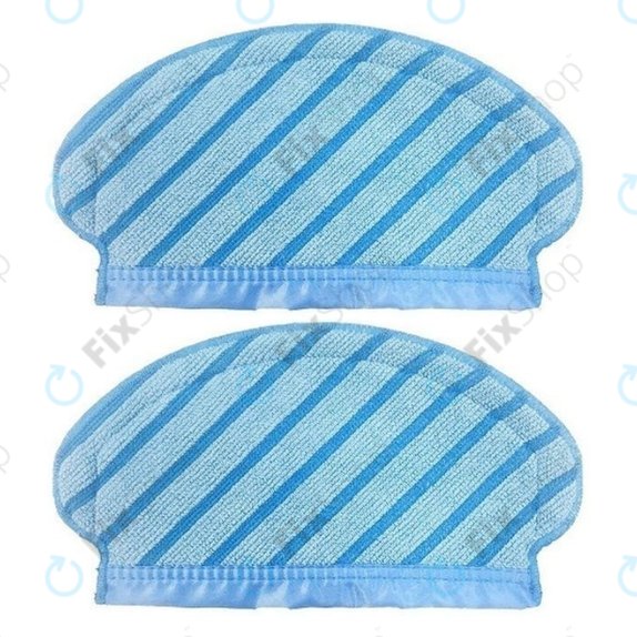 Panno lavapavimenti, 2 pz., Microfibra per Ecovacs Deebot N7, Ozmo-series, T5, T5 Max