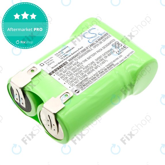 Batteria per AEG Electrolux Junior 3000, 520104, Ni-MH, 3000mAh, 3.6V, HQ