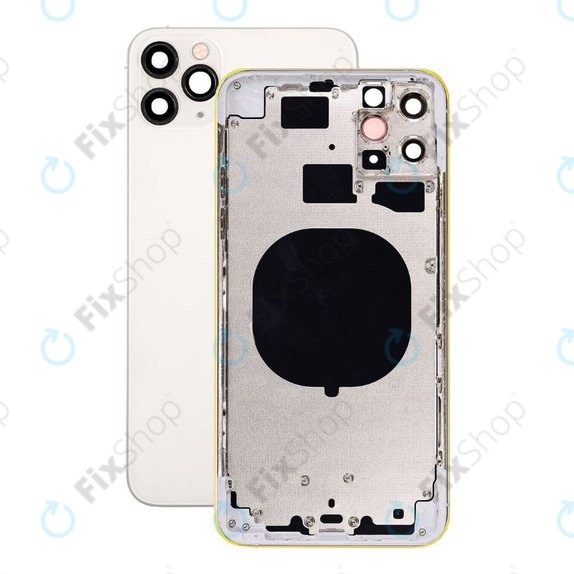 Scocca posteriore per iPhone 11 Pro Max, Silver