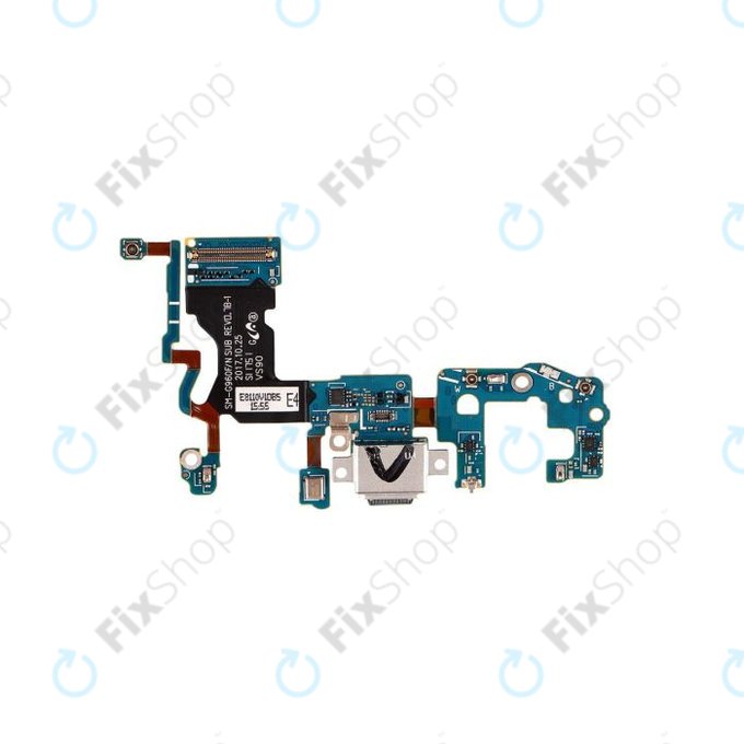 Connettore di ricarica con microfono e Cavo flex per Samsung S9 G960F