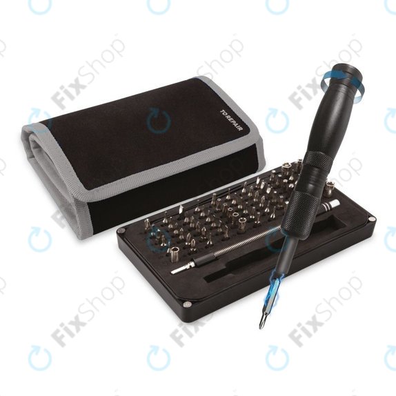 Kit riparazione Pro per smartphone e laptop 88 in 1, SBS