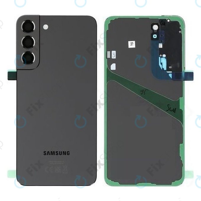 Cover batteria per Samsung S22 Plus S906B, Phantom Black, GH82-27444A, Genuine Service Pack