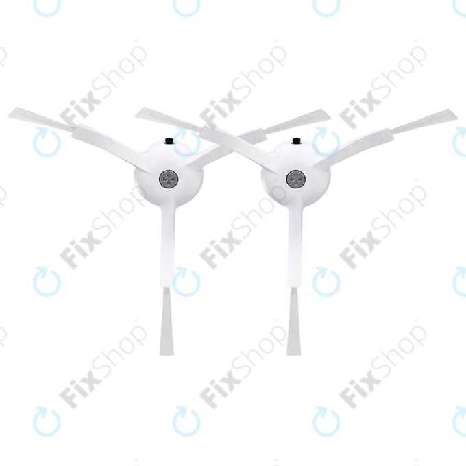 Spazzola laterale, 2 pz., Bianca per Xiaomi Mi Robot Vacuum Mop 2 Pro, 2 Lite