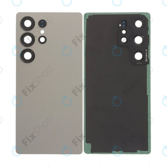 Gruppo cover batteria per Samsung S25 Ultra, Titanium Gray