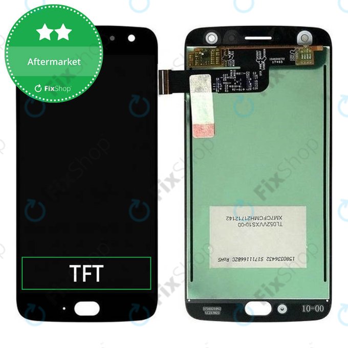 Schermo LCD per MotGoldla Moto X4 XT1900, Black, Vetro touch senza cornice