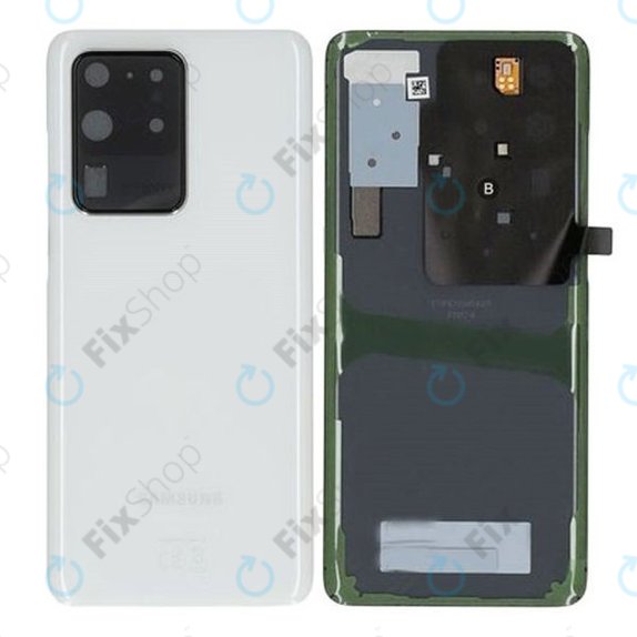 Cover batteria per Samsung S20 Ultra G988F, Cloud White, GH82-22217C, Genuine Service Pack