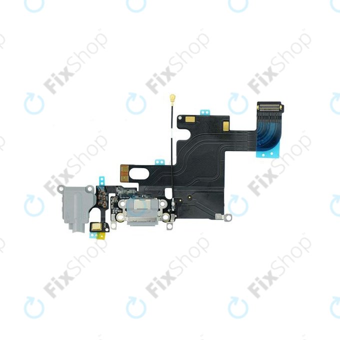 Connettore di ricarica con Cavo flex per iPhone 6, Black