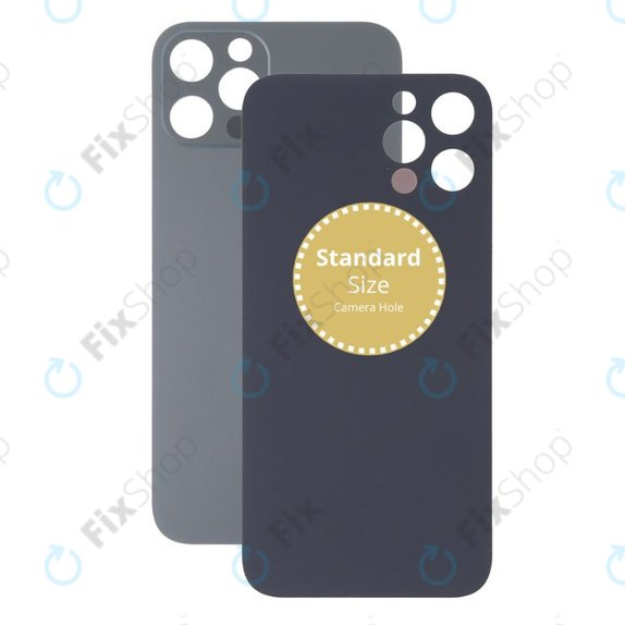 Vetro scocca posteriore per iPhone 13 Pro Max, Graphite