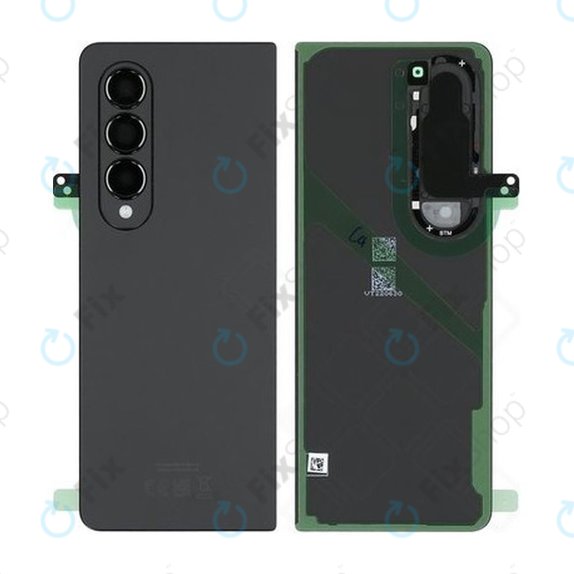 Cover batteria per Samsung Z Fold 4 F936B, Phantom Black, GH82-29254A, Genuine Service Pack