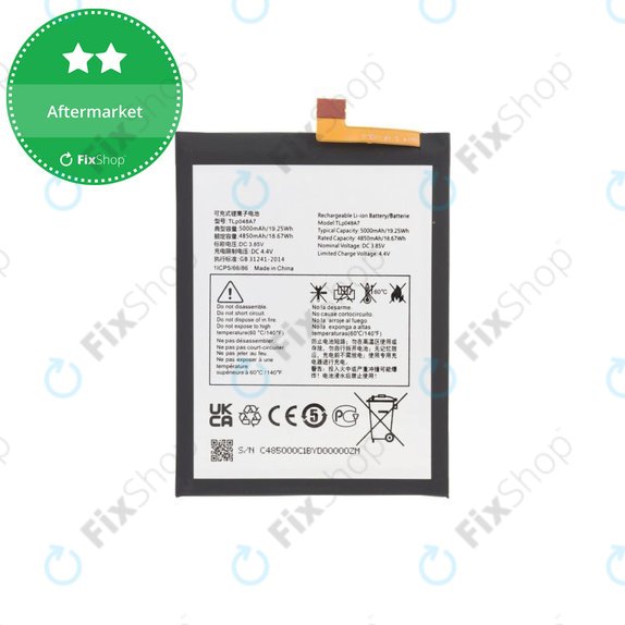 Batteria per TCL 20L T774B T774H, TLp048A7, 5000mAh