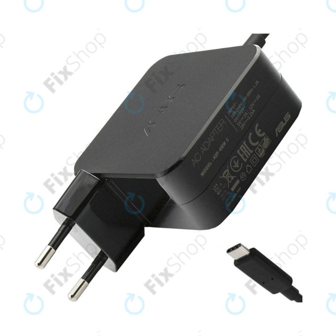 Adattatore di ricarica per Asus, 45W, 5-20V, B0A001-00238500, Genuine Service Pack