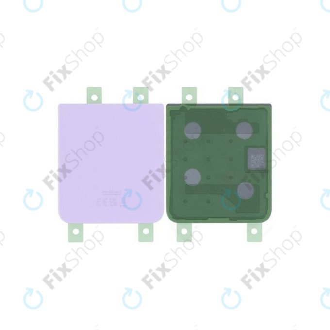 Cover batteria B/G per Samsung Z Flip 4 F721B, Bora Purple, GH82-29654B, GH82-29298B, Genuine Service Pack