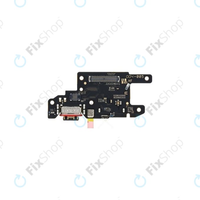 Scheda PCB connettore di ricarica per Xiaomi Redmi Note 13 Pro 5G 2312DRA50C, 5600040N1600, Genuine Service Pack