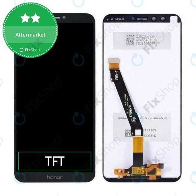 Schermo LCD per Huawei Honor 9 Lite, Midnight Black, Vetro touch senza cornice