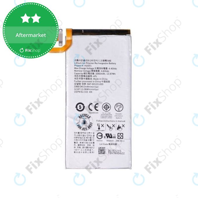 Batteria per Blackberry Priv, BAT-60122-003, 3410mAh