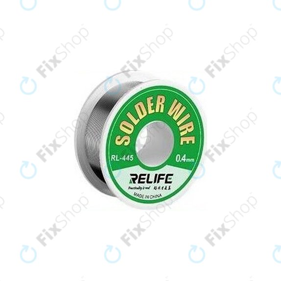 Filo di stagno 0,4 mm, Relife RL-445