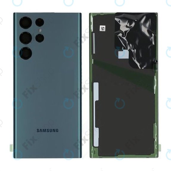 Cover batteria per Samsung S22 Ultra S908B, Green, GH82-27457D, Genuine Service Pack