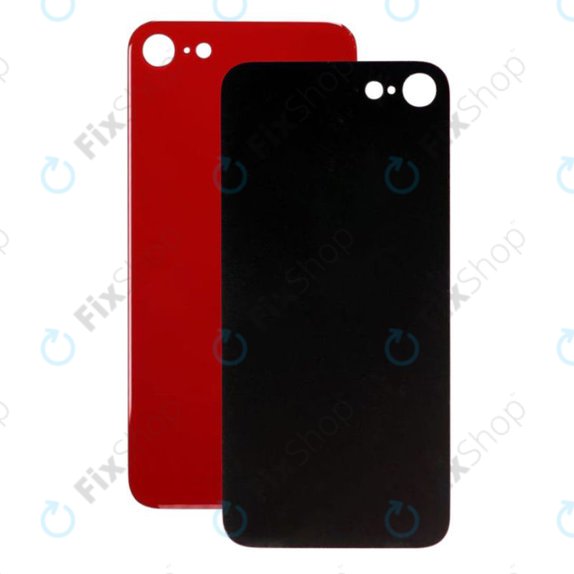 Vetro scocca posteriore per iPhone SE 2020, Red