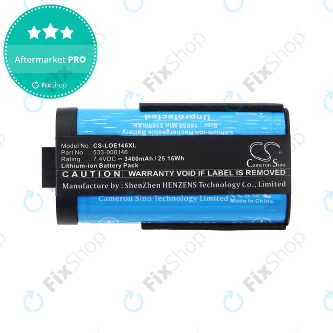 Batteria per Logitech Ultimate Ears Megaboom 3, Ultimate Ears MegaBlast, 533-000146, Li-Ion, 3400mAh, 7.4V, HQ