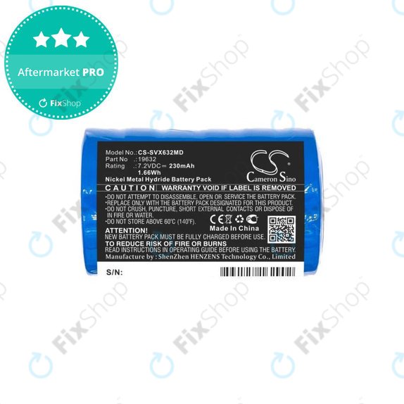 Batteria per Servox Digital XI Speech, Servox Speech, 19632, Ni-MH, 230mAh, 7.2V, HQ