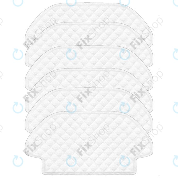 Panno lavapavimenti, 5 pz., Monouso per Xiaomi Mi Robot Vacuum Mop Pro (P), 2S, Viomi V2 Pro, V3, SE