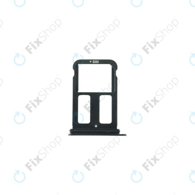 Vassoio SIM Single per Huawei P20, 51661JAY, Black, Genuine Service Pack