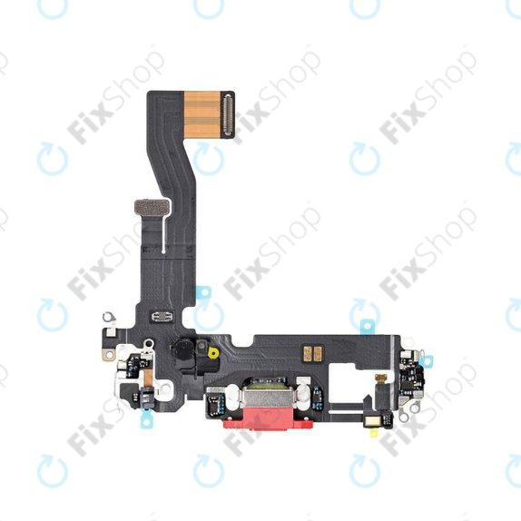 Connettore di ricarica con Cavo flex per iPhone 12, 12 Pro, Red