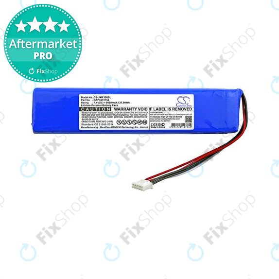Batteria per JBL Xtreme, Li-Pol, 5000mAh, HQ