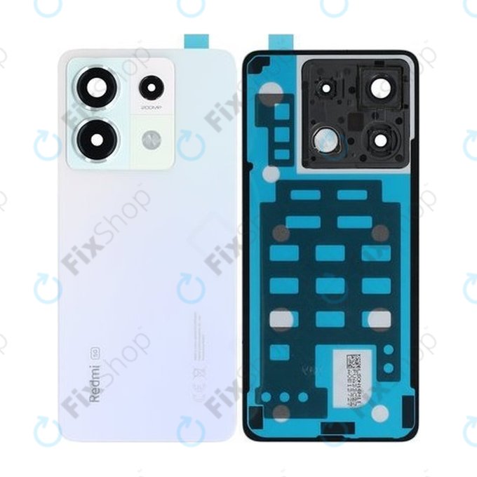 Cover batteria per Xiaomi Redmi Note 13 Pro 5G 2312DRA50C, Aurora Purple, 5600110N1600, Genuine Service Pack