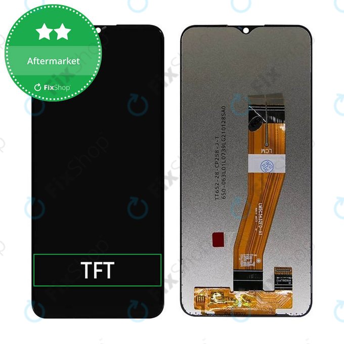 Schermo per Samsung A02s A025F, Vetro touch senza cornice