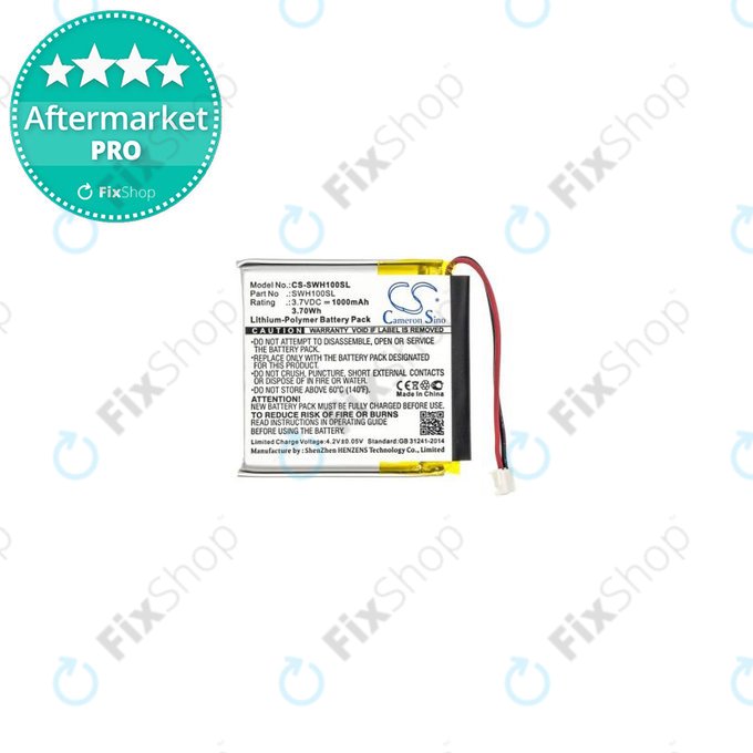 Batteria per Sony WH-1000MX4, LIS1662HNPC, 1000mAh, HQ