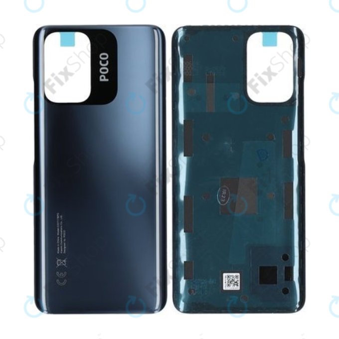 Cover batteria per Xiaomi Poco M5s, Tarnish, 55050002LC9T, Genuine Service Pack