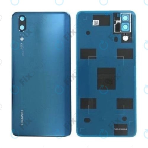 Cover batteria per Huawei P20, Blue, 02351WKU, Genuine Service Pack