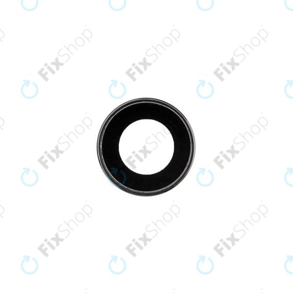 Lente fotocamera con frame per iPhone 7, Black