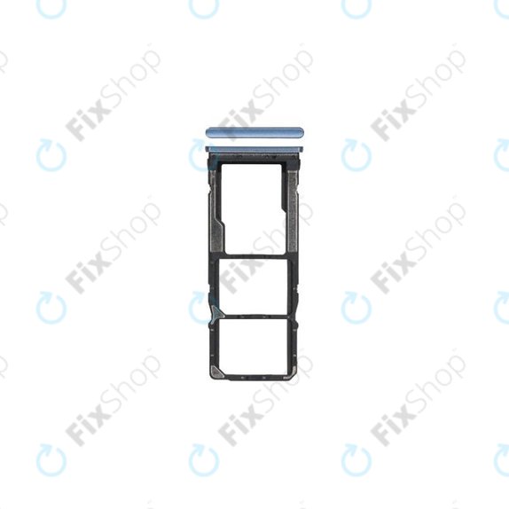 SIM e SD Tray per Xiaomi Redmi Note 9S, 9 Pro, Interstellar Grey