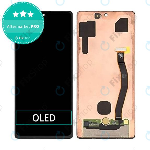 Schermo OLED per Samsung S10 Lite G770F, Vetro touch senza cornice