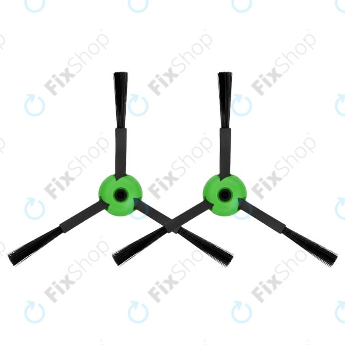 Spazzola laterale, 2 pz., Nero per iRobot Roomba e-series, i-series, j-series