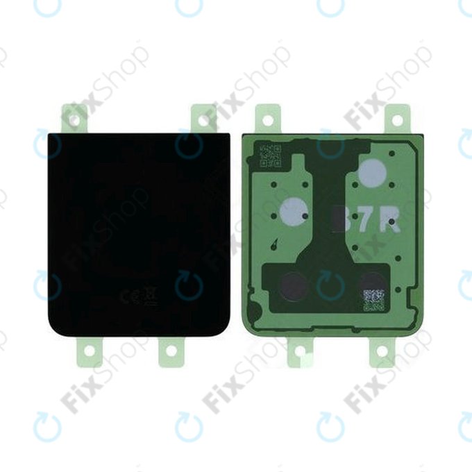 Gruppo cover batteria per Samsung Z Flip 7 FE F761B, Black