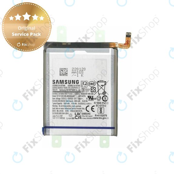 Batteria per Samsung S22 Ultra S908B, EB-BS908ABY, GH82-27484A, 5000mAh, Genuine Service Pack