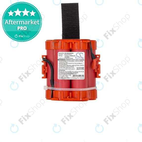 Batteria per Flymo 1200R-seriess, Gardena R40, R50, R70, R80-seriess, Husqvarna 105, 305, 308-seriess, McCulloch ROB R-seriess, 574 47 68-01, 2500mAh, HQ