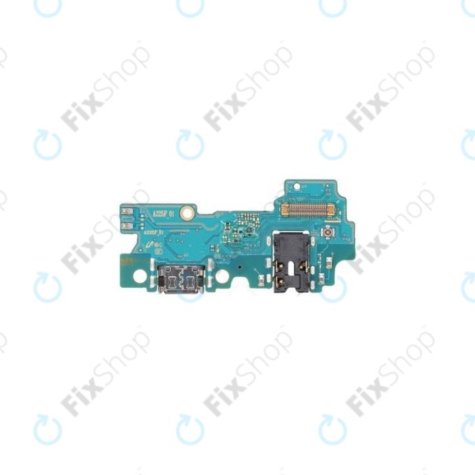 Scheda PCB connettore di ricarica per Samsung A22 A225F, GH59-15487A, Genuine Service Pack