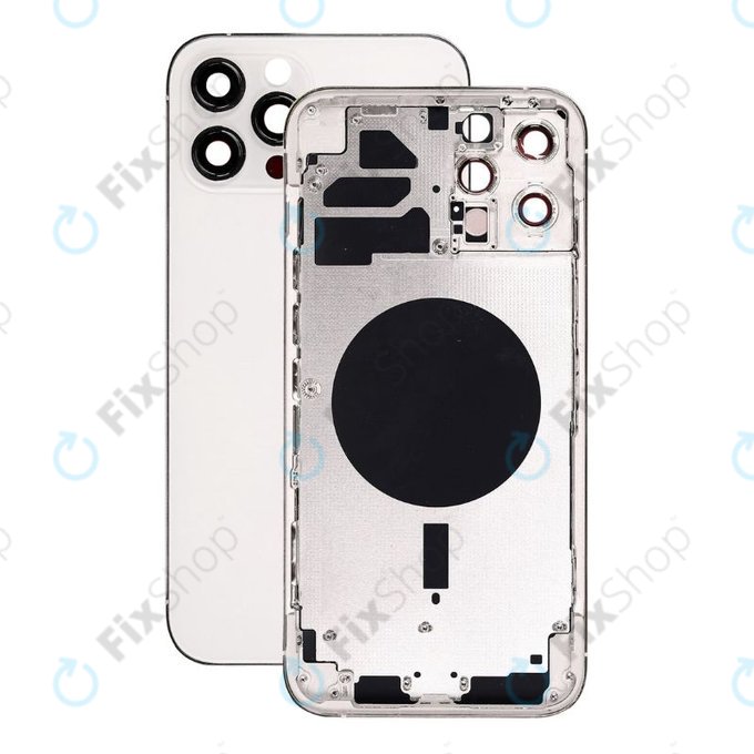 Scocca posteriore per iPhone 12 Pro Max, Silver