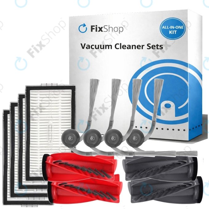 Set di ricambi per Roborock G20s Ultra, Saros 10R, 20 (2x spazzola principale, 4x filtro, 4x spazzola laterale)
