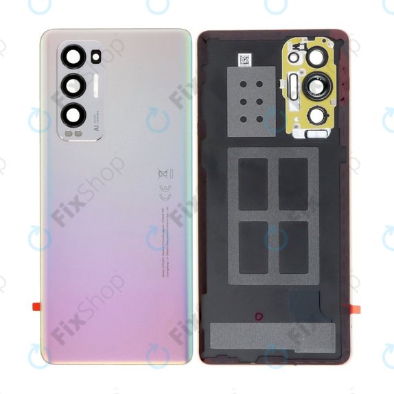 Cover batteria per Oppo Find X3 Neo, Galactic Silver