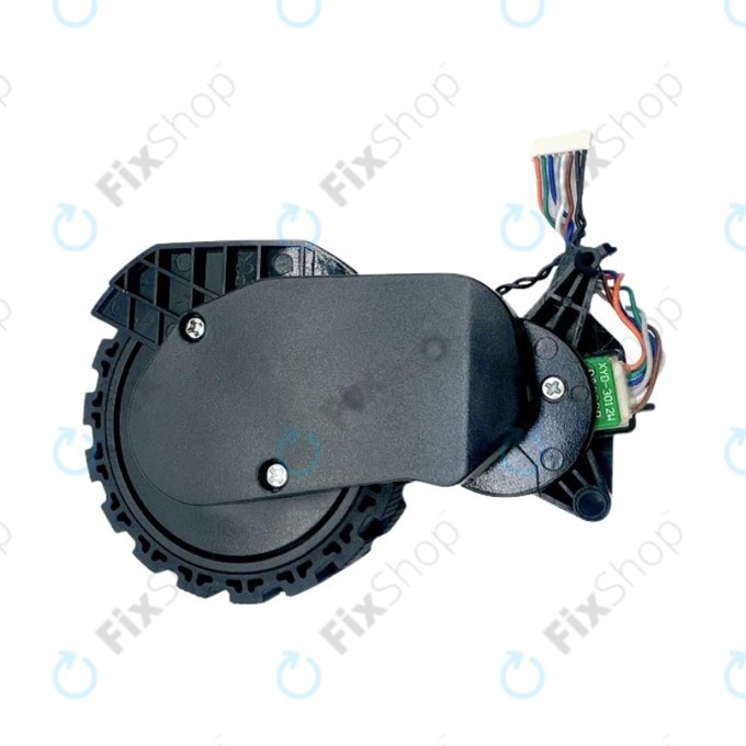 Ruota con motore (destra) per Xiaomi Robot Vacuum X20, S10, Dreame X30, X20, X10 Pro, Black