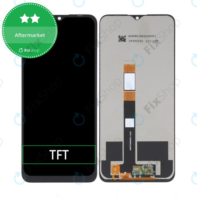 Schermo LCD per Nokia G60 TA-1490, TA-1481, Vetro touch senza cornice
