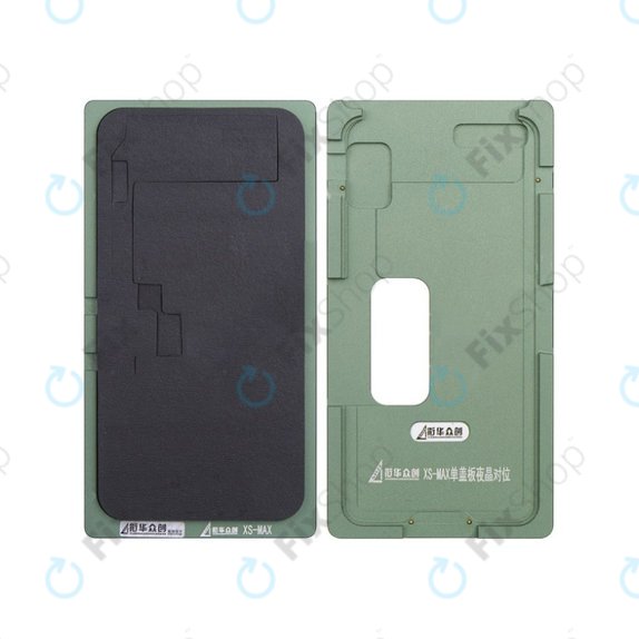 Stampo di allineamento schermo con tappetino di laminazione per iPhone XS Max, XHZC