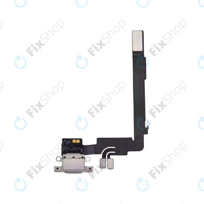 Connettore di ricarica con Cavo flex per iPhone 16 Pro Max, White Titanium